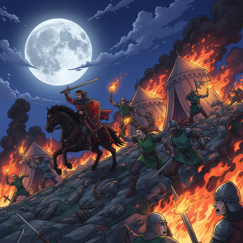 マナッズ・カルンの戦い(1081年)の夜襲