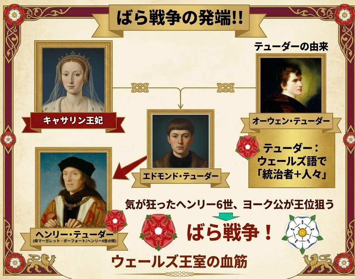 薔薇戦争の発端
