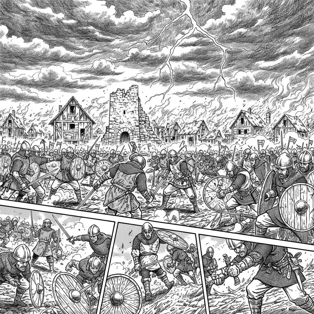 外敵と内乱に荒れた戦乱の時代